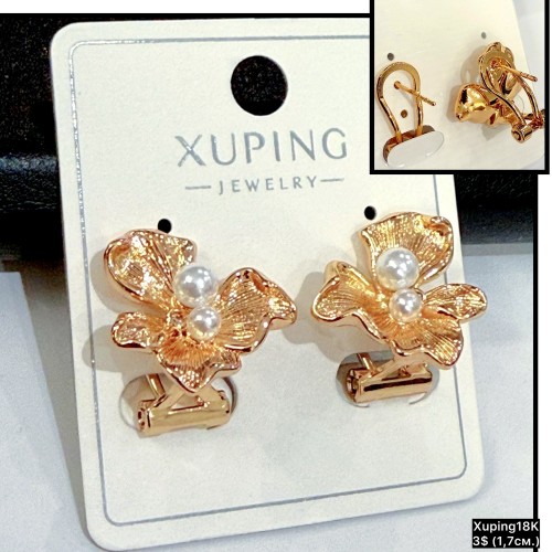 Сережки Xuping18К 20483 (1.7см)
